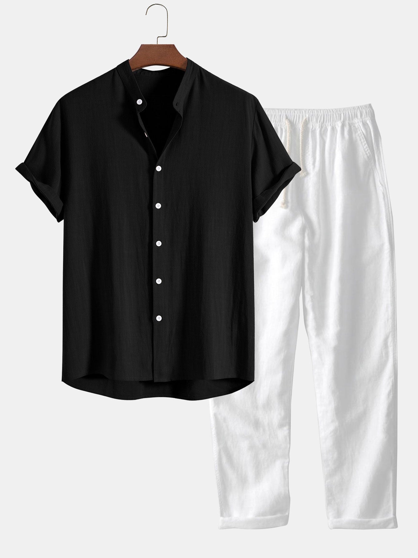 Ahaan™ Stylish and Comfortable Polo and Pants Set