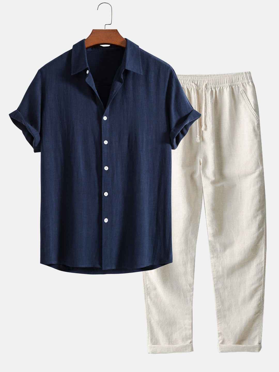 Ahaan™ Stylish and Comfortable Polo and Pants Set