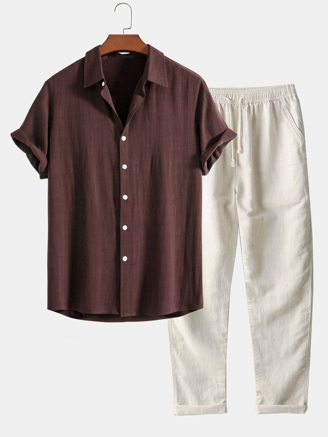 Ahaan™ Stylish and Comfortable Polo and Pants Set