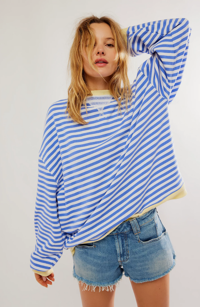 Gayatri Oversized Striped Sweater