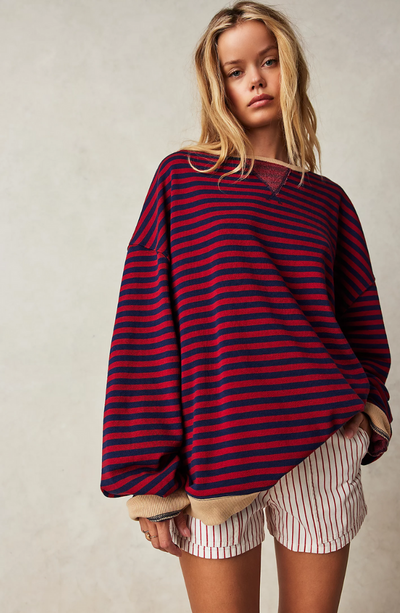 Gayatri Oversized Striped Sweater