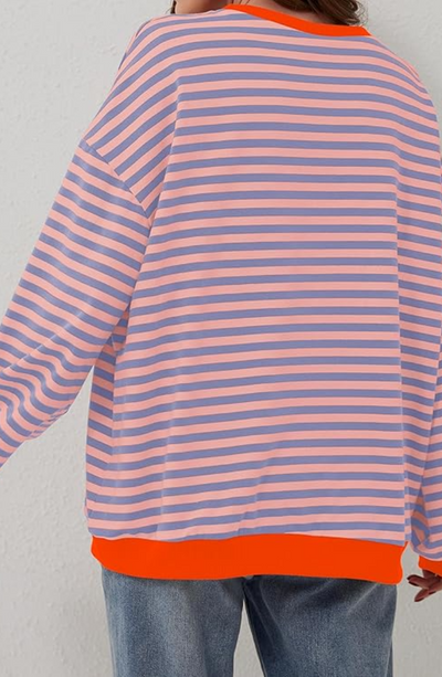 Gayatri Oversized Striped Sweater