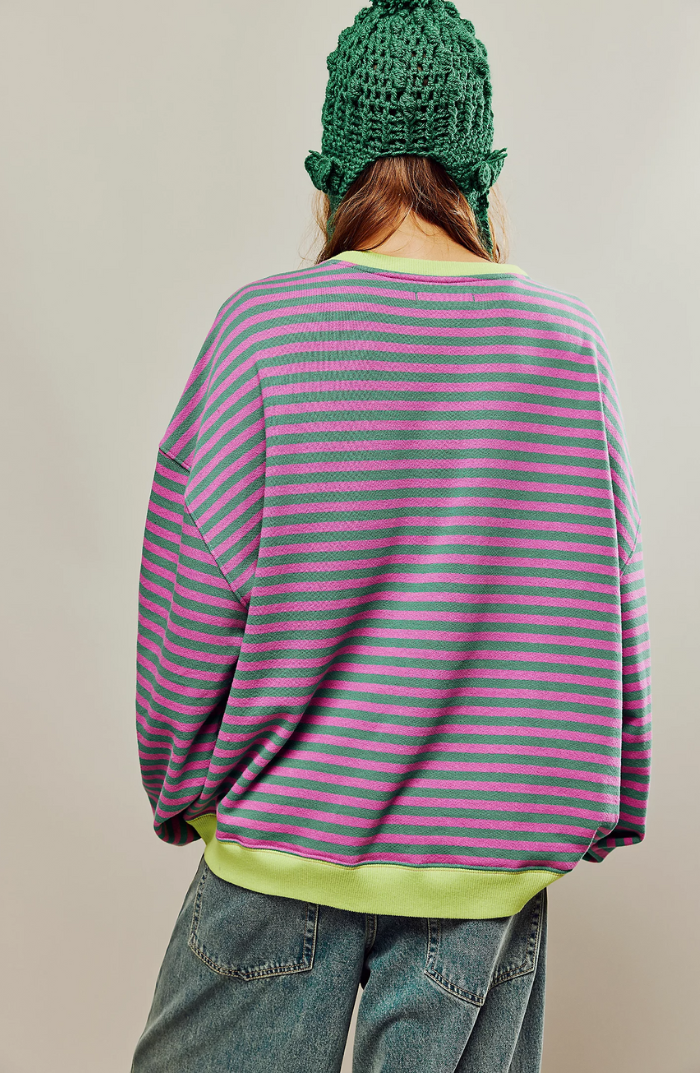 Gayatri Oversized Striped Sweater