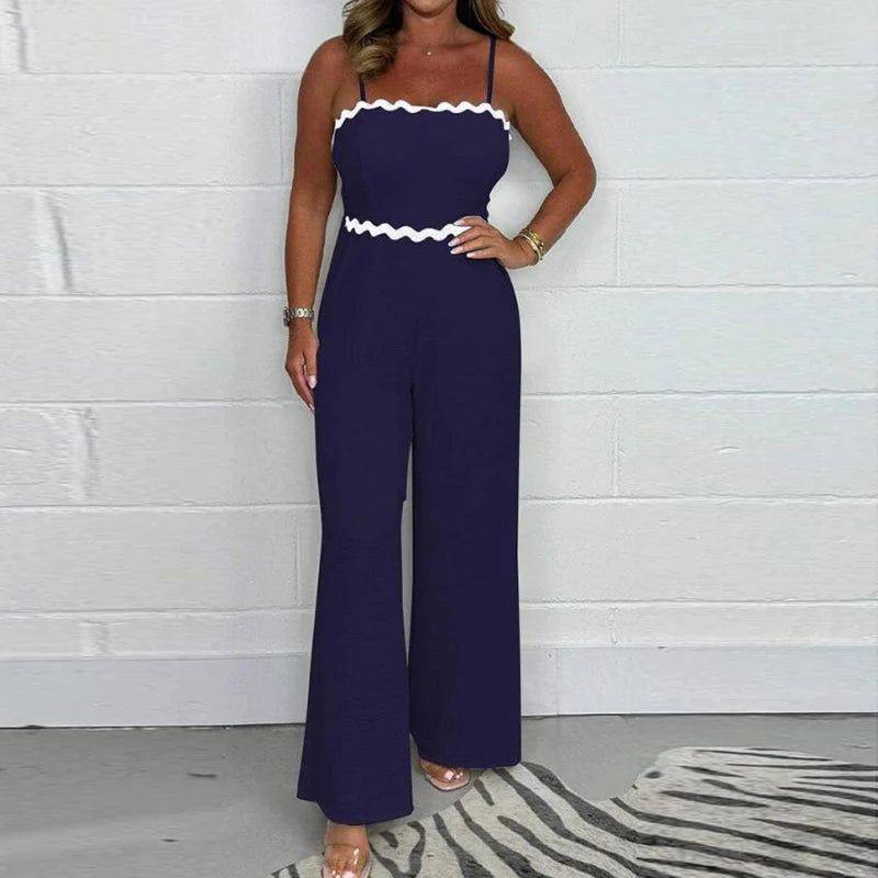 Laila™ Elegant Wave Jumpsuit