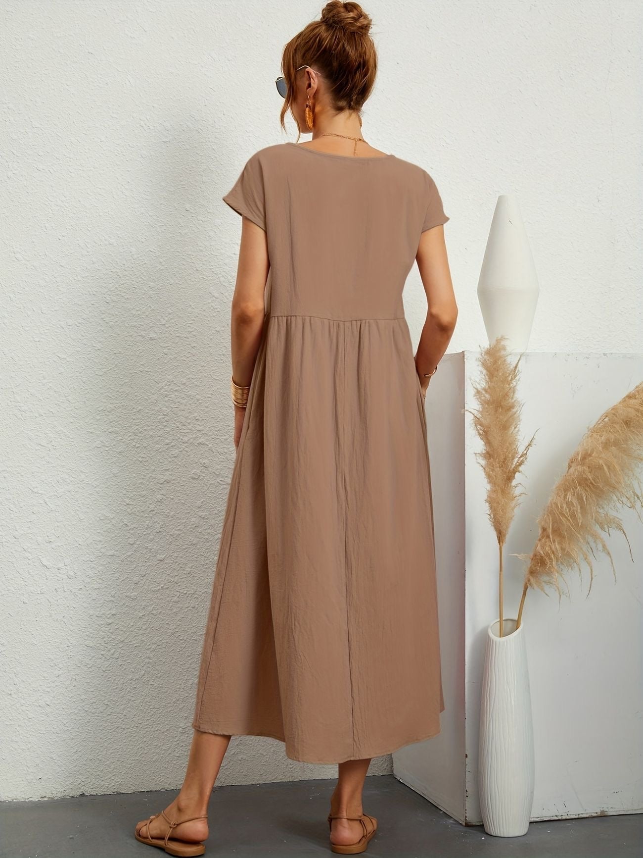 Gajani™ Casual linen dress