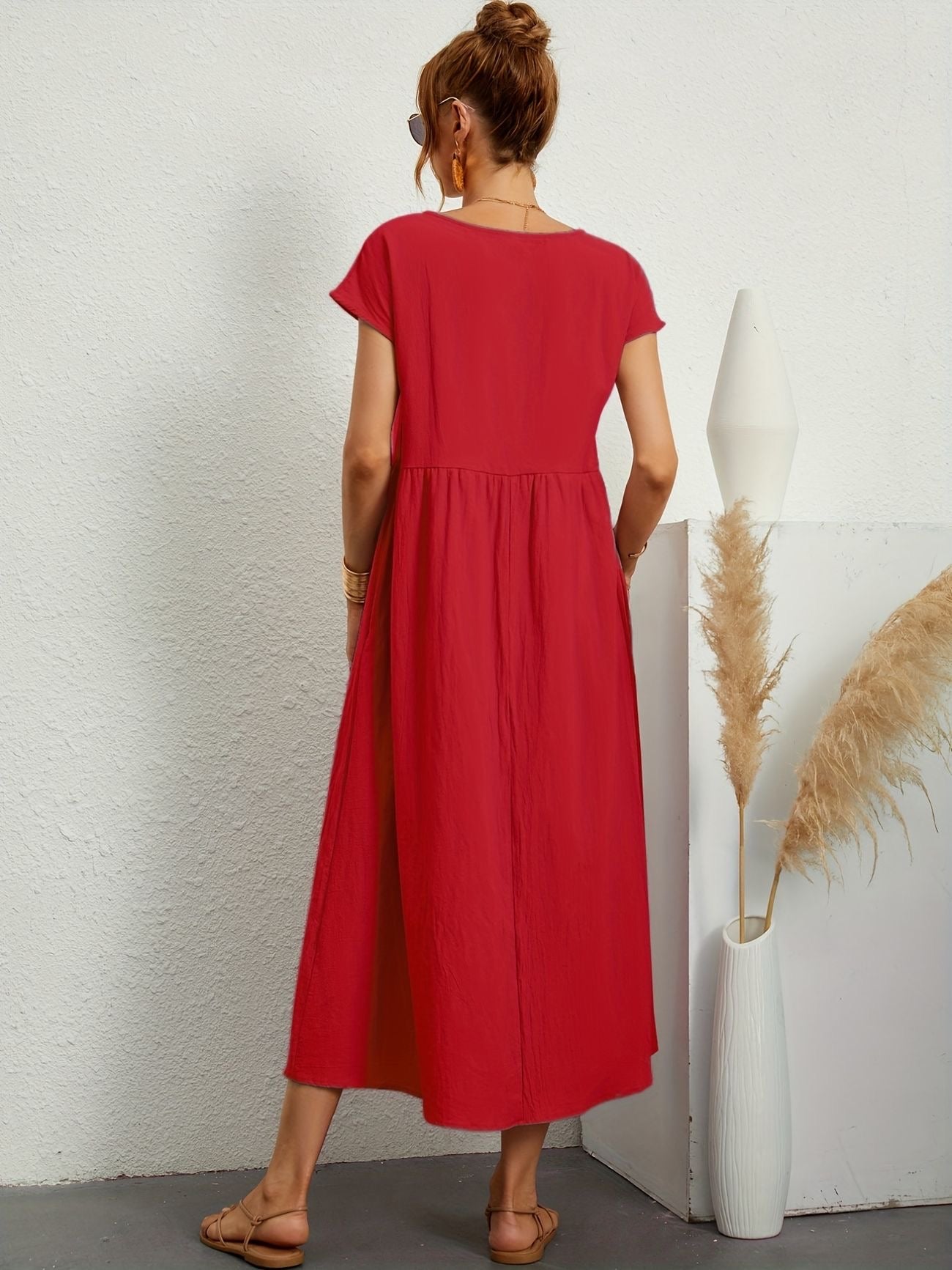 Gajani™ Casual linen dress