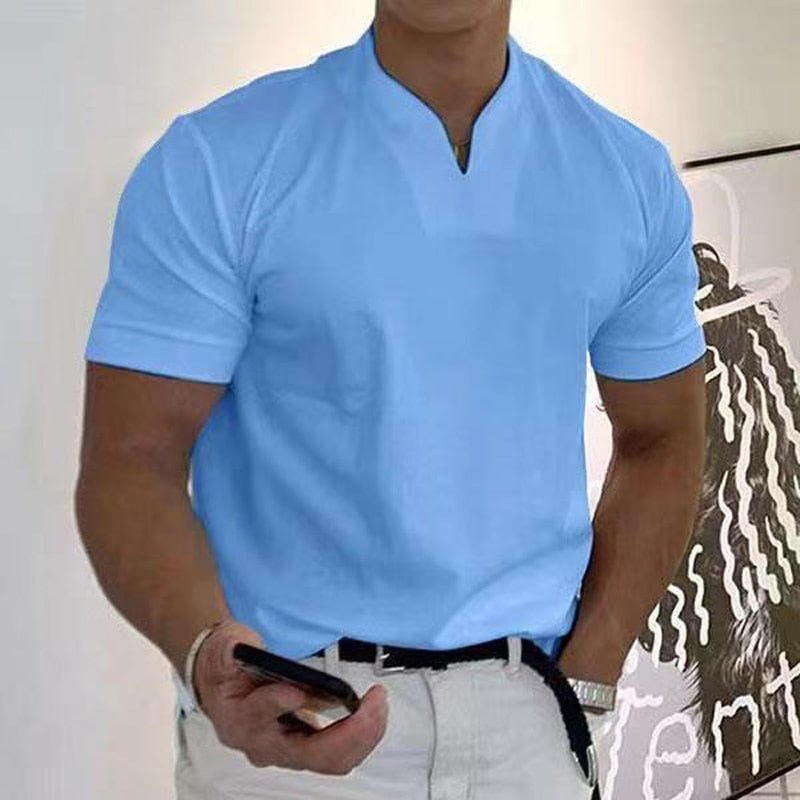 Sporty Shirt with V neck - Nagaia