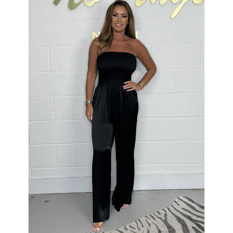 Samira™ Strapless Wide-leg Jumpsuit