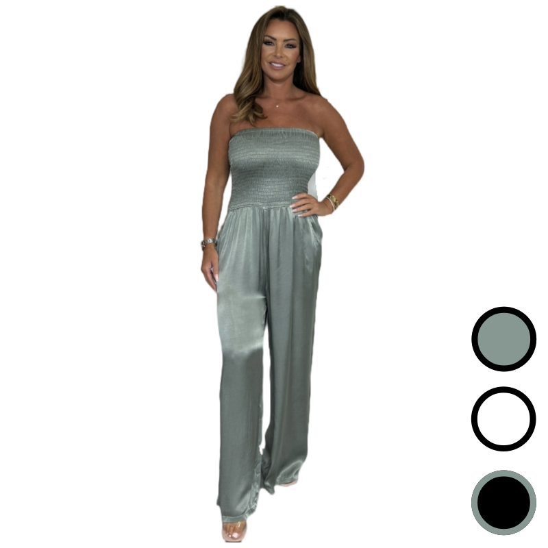 Samira™ Strapless Wide-leg Jumpsuit