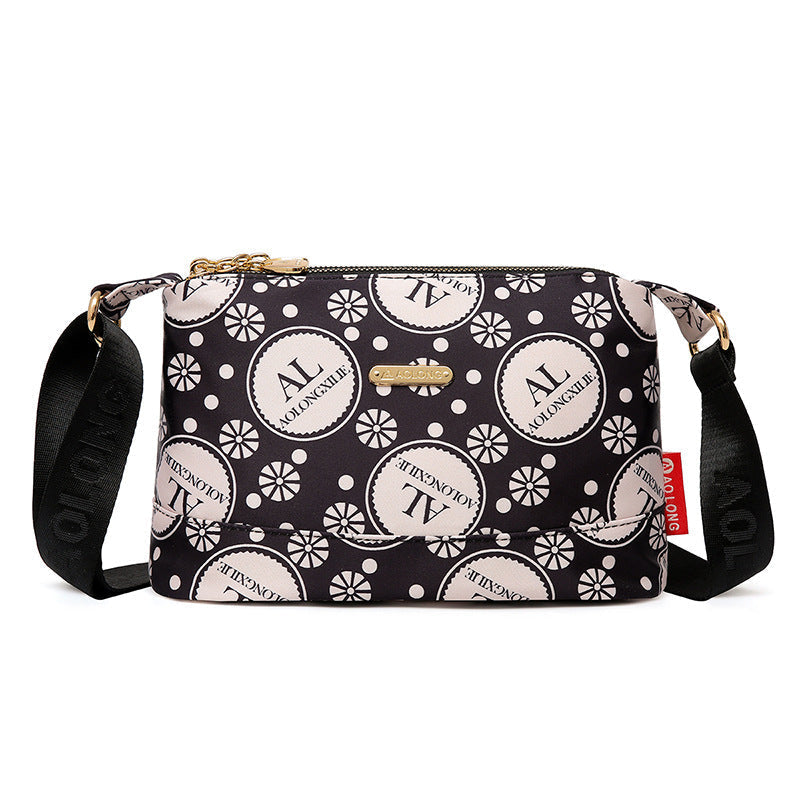 Dayita™ Printed Multi-pocket Crossbody Bag