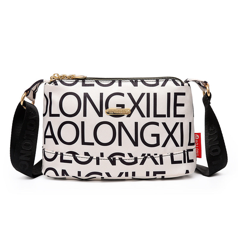 Dayita™ Printed Multi-pocket Crossbody Bag