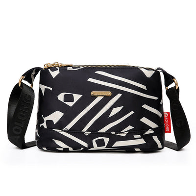 Dayita™ Printed Multi-pocket Crossbody Bag