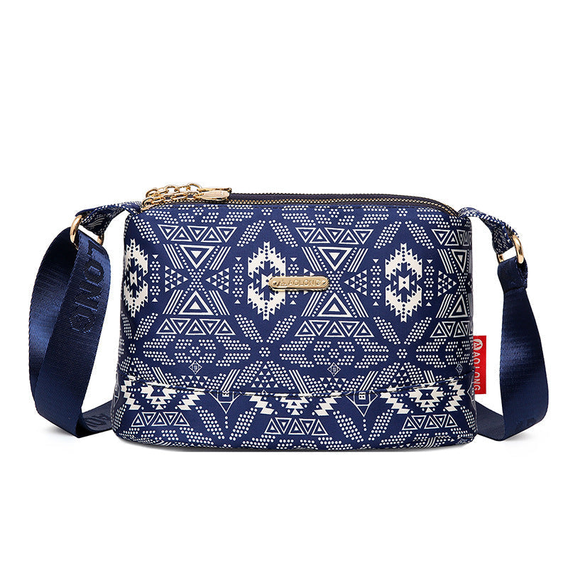 Dayita™ Printed Multi-pocket Crossbody Bag