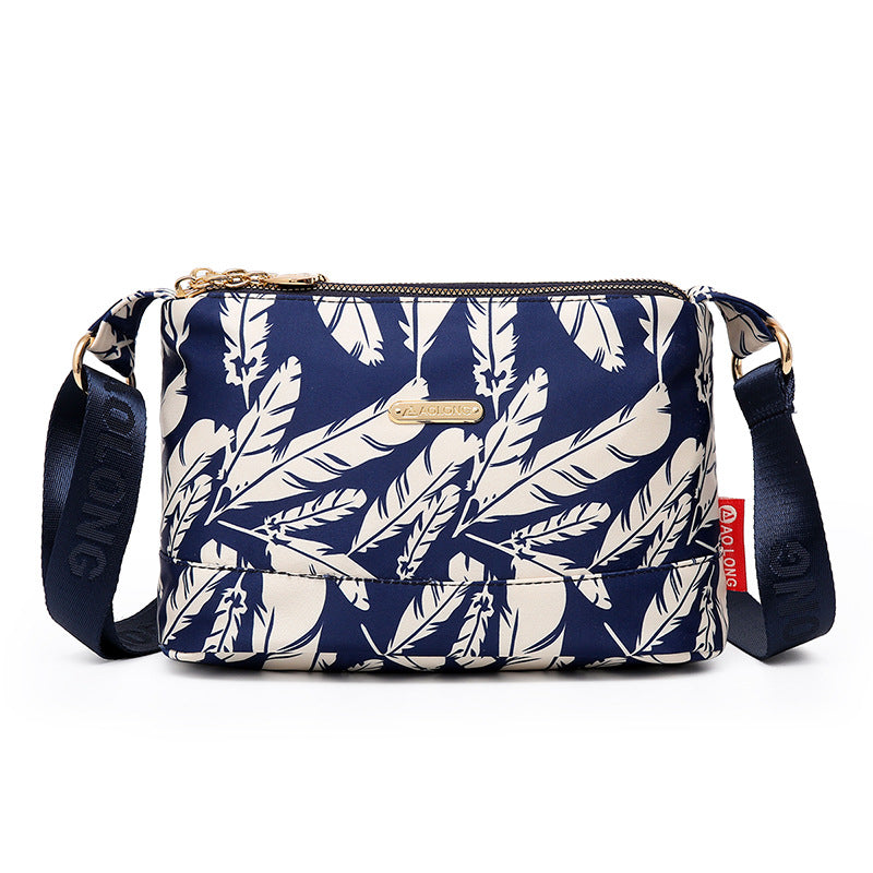 Dayita™ Printed Multi-pocket Crossbody Bag