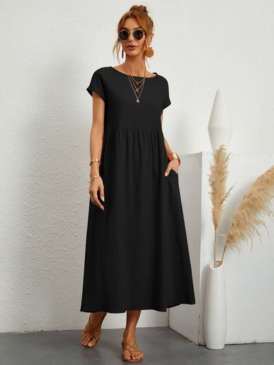 Shylah - O-Neck Casual Summer Dress